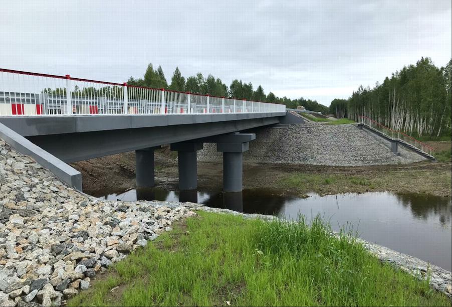 Амурская область, мост через реку Большая Басманка